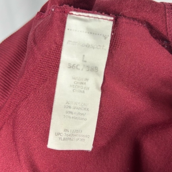 Marika Sports Bra Seamless Dry-Wik Racerback Removeable Cup Sports Bra Mesh Vent - Picture 11 of 12